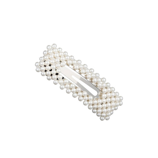 Open Center Rectangle Pearl Snap Tic Tac Clips