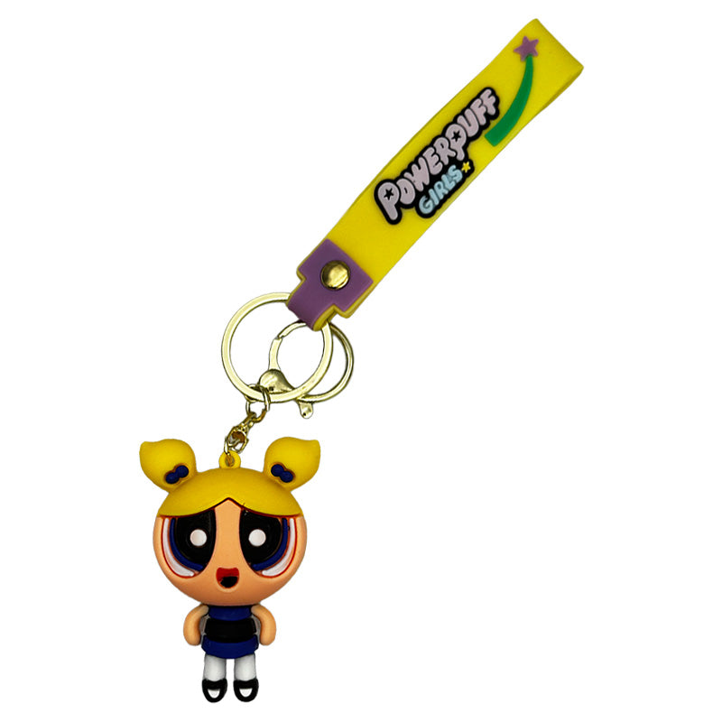 Bubbles Powerpuff Girls Keychain