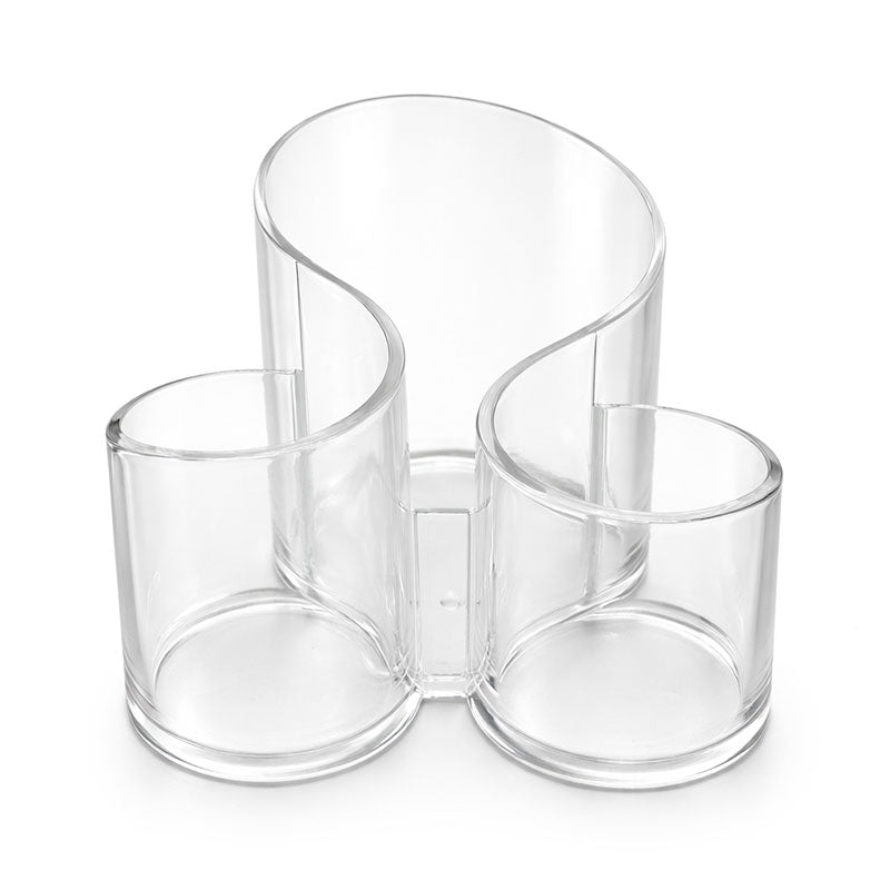 Clear Multi-Compartment Storage Organizer