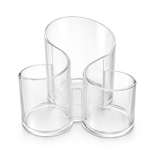 Clear Multi-Compartment Storage Organizer