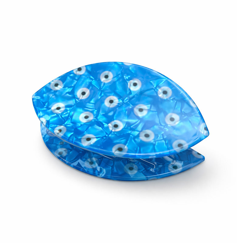 Medium Evil Eye Pattern Hair Claw