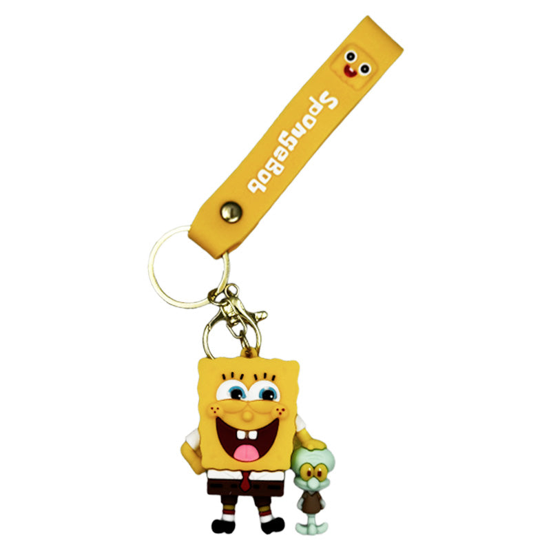 SpongeBob Cartoon Keychain – Squidward