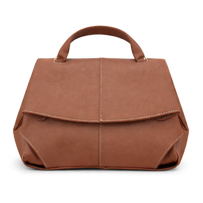 Structured Handbag with Top Handle