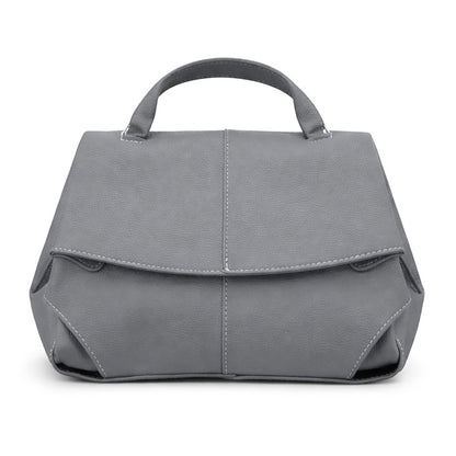 Structured Handbag with Top Handle
