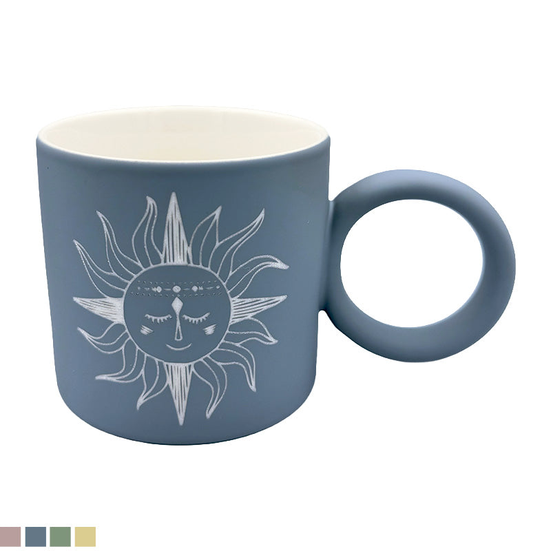 Sun Illustration Ceramic Mug