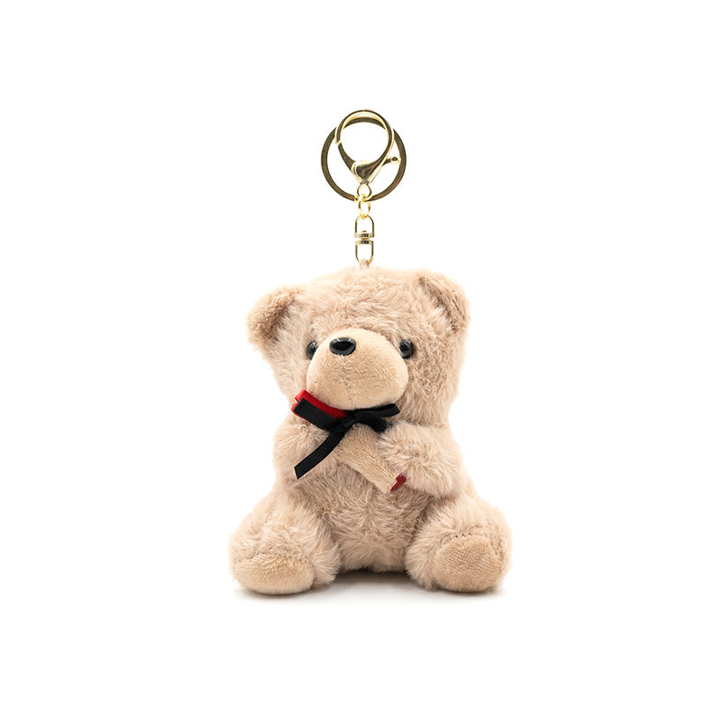 Teddy Bear Plush Keychain