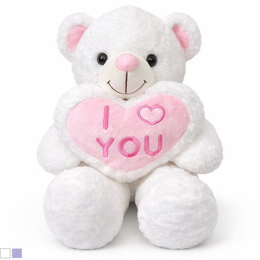 Teddy Bear Plush with “I Love You” Heart