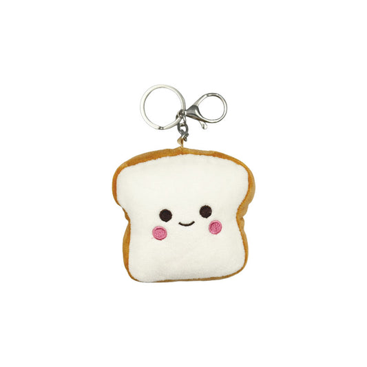 Toast Plush Keychain